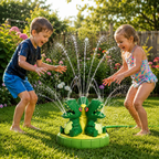 Dinosaurier Wassersprinkler für Sommerspaß im Garten -    Zorenza