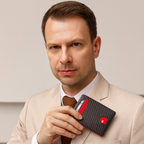 Slim-Wallet mit RFID-Schutz und Geldclip -    Zorenza