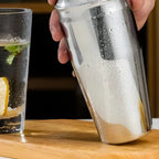 Cocktail-Set mit Bambus-Ständer – 10-teilig Zorenza