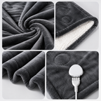 Heizdecke Flanell mit 9 Heizstufen -    Zorenza
