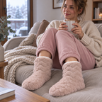 Kuschelsocken Teddyfutter – Rutschfest & Warm -    Zorenza