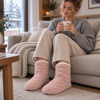 Kuschelsocken Teddyfutter – Rutschfest & Warm -    Zorenza