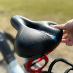 Fahrradsattel mit Gelpolster und Stoßdämpfung -    Zorenza