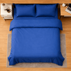Satin-Spannbettlaken aus 100% Baumwolle Zorenza