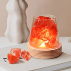Salzlampe Himalaya mit Diffusor und Akku -    Zorenza