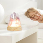 Salzlampe Himalaya mit Diffusor und Akku -    Zorenza