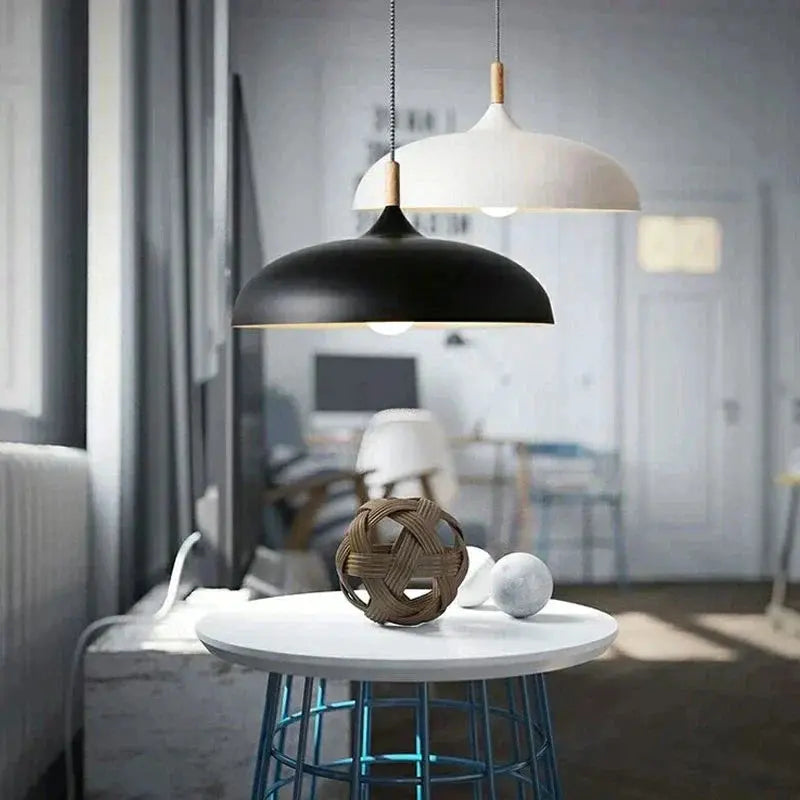 Deckenleuchte aus Eichenholz Zorenza