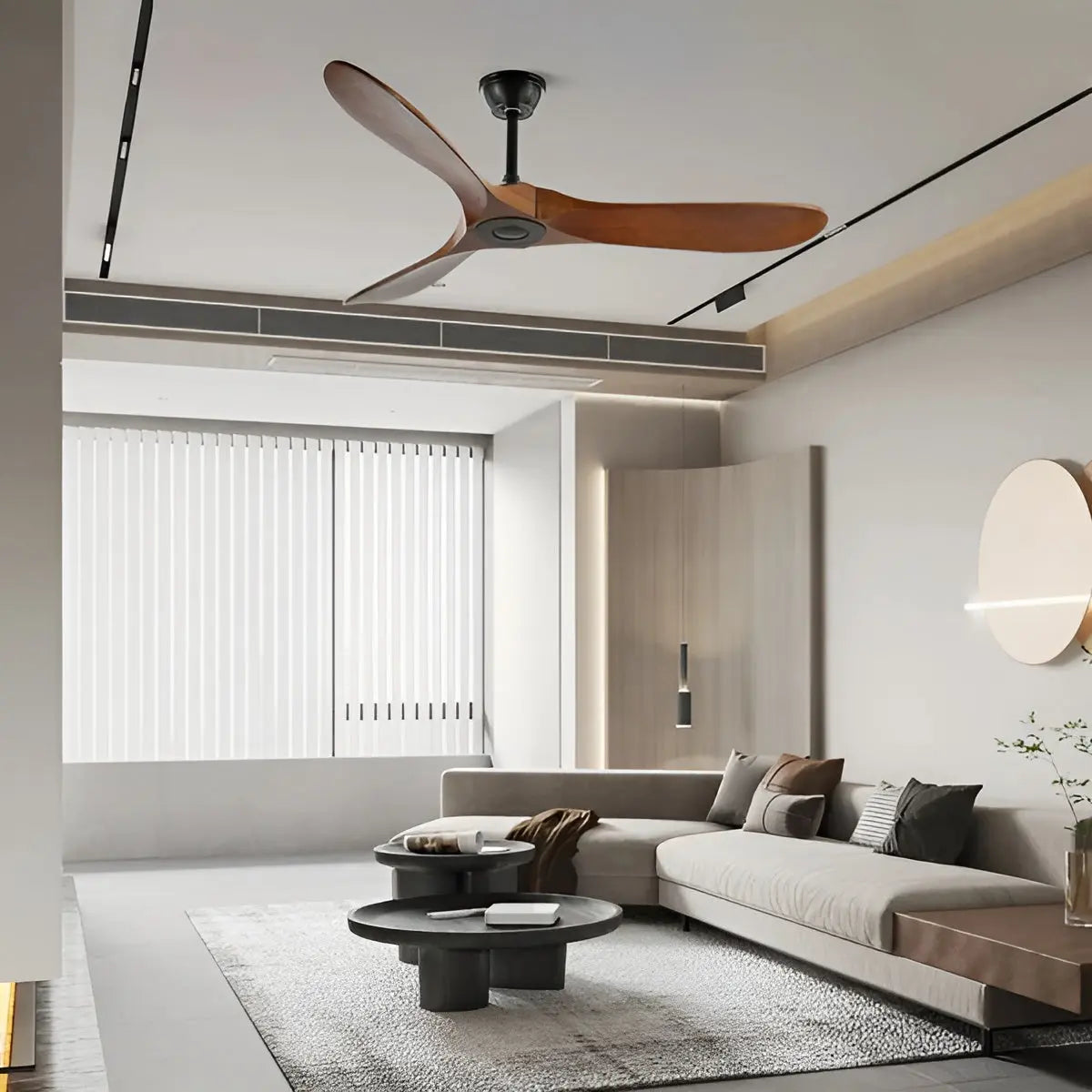 Deckenventilator Holzflügel & Fernbedienung – Leise, Effizient & Ganzjährig Zorenza
