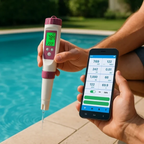 Digitales Wasserqualitäts-Testgerät 7-in-1 mit Bluetooth -    Zorenza