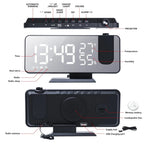 Digitale Projektionsuhr mit LED-Display & FM-Radio Zorenza
