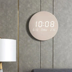 Digitale Wanduhr im skandinavischen Design Zorenza