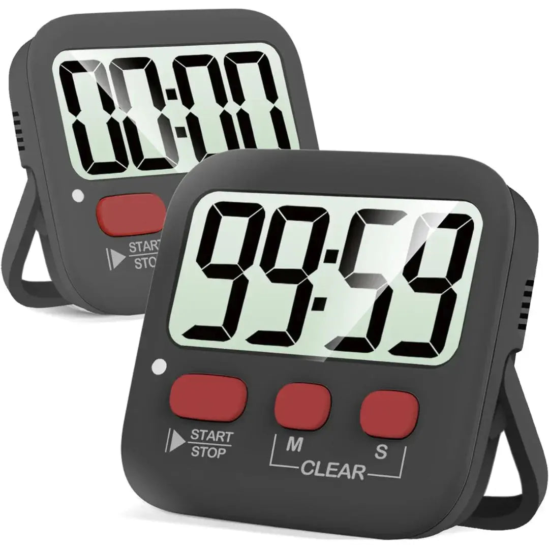 Digitaler Küchentimer mit großem Display – 2er-Set Zorenza