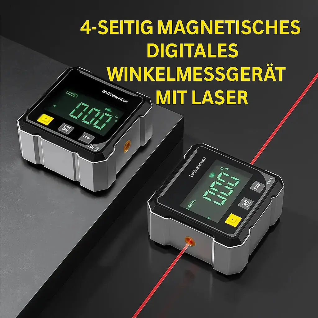 Digitales Winkelmessgerät | Magnetisch, mit Laser-Präzision Zorenza