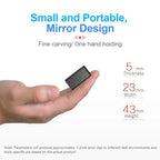 Diktiergerät sprachaktiviert 32 GB mit 50 Std. Aufnahme -    Zorenza