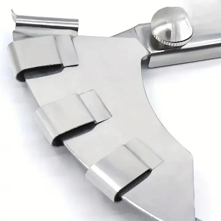 Double Fold Binder Tape Folder for Industrial Sewing Machines – 20–36 mm Zorenza