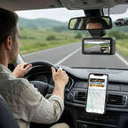 Dashcam 4K mit WiFi und GPS – Dual-Lens-Überwachung -    Zorenza