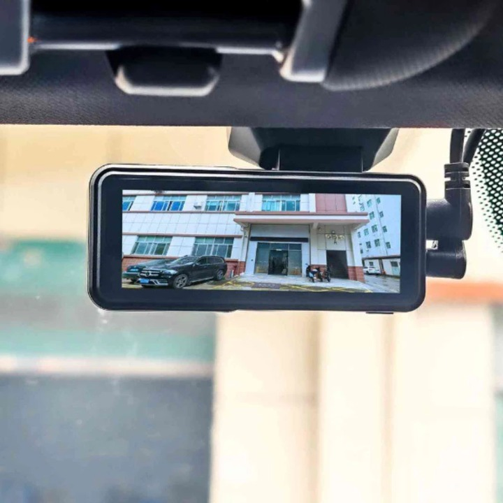 Dashcam 4K mit WiFi und GPS – Dual-Lens-Überwachung -    Zorenza