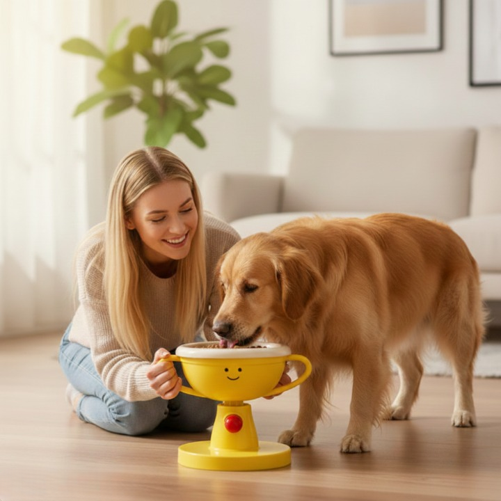 Keramik-Futternapf verstellbar – Ergonomische Futterschale -    Zorenza