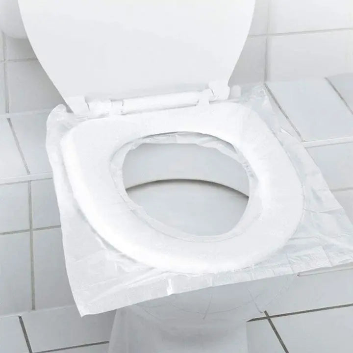 Einweg-Toilettensitzbezüge 50 Stück – Hygienischer Reisebegleiter Zorenza