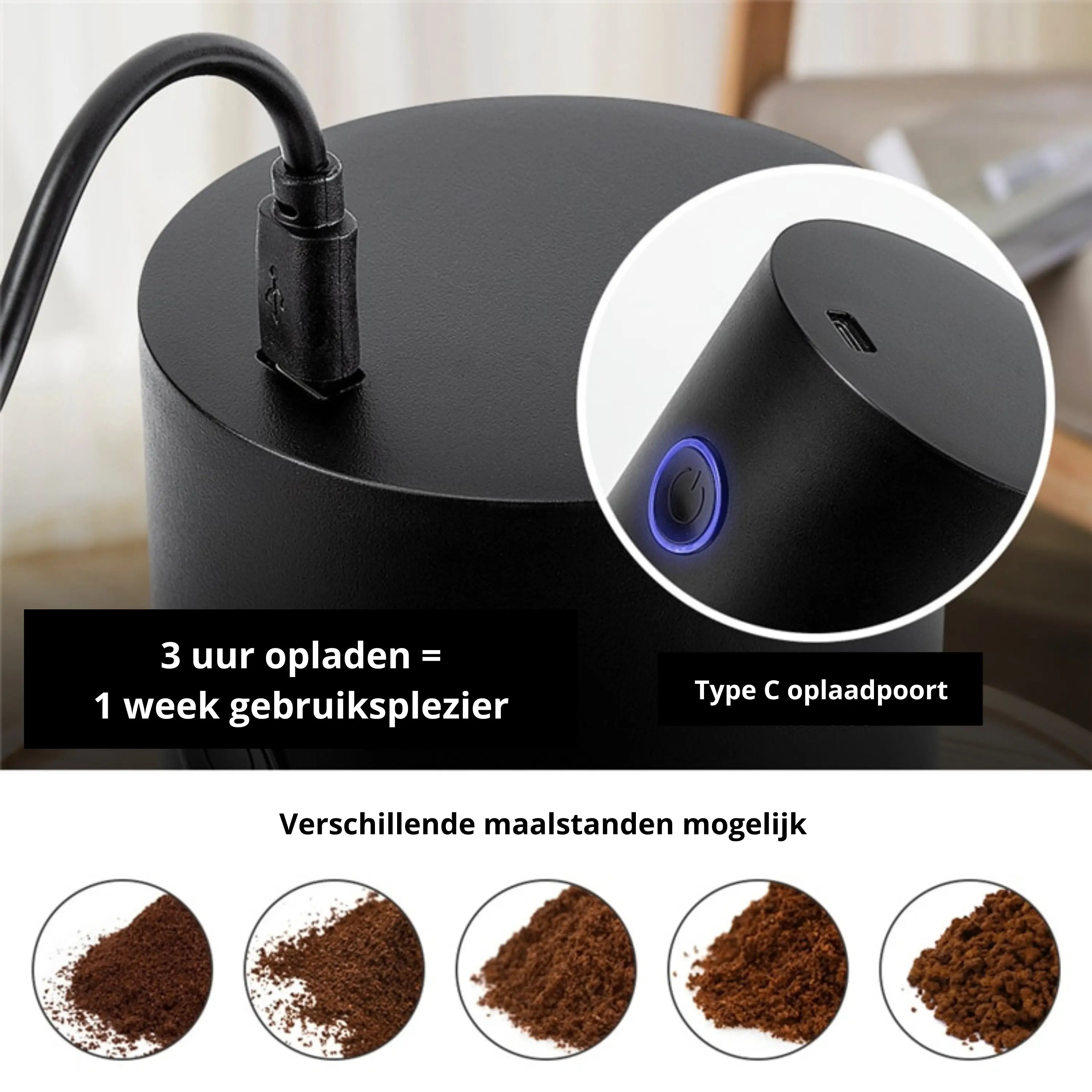 Elektrische Kaffeemühle – Frisch Gemahlener Kaffee Überall Zorenza