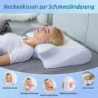 Ergonomisches Nackenstützkissen aus Memory Foam Zorenza