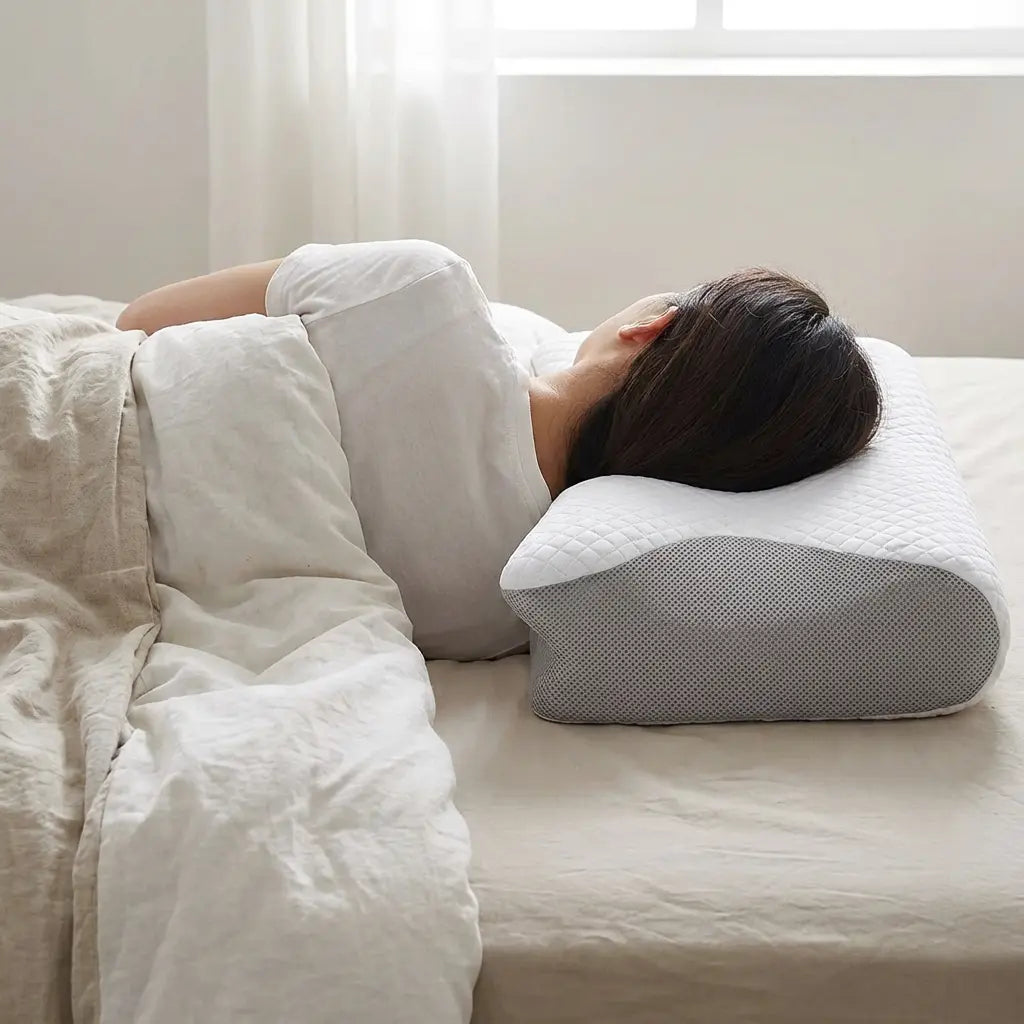 Ergonomisches Nackenstützkissen aus Memory Foam Zorenza