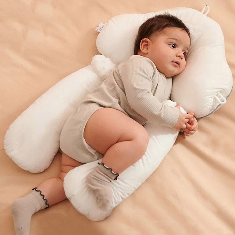 Baby-Lagerungskissen ergonomisch mit Memory Foam Zorenza