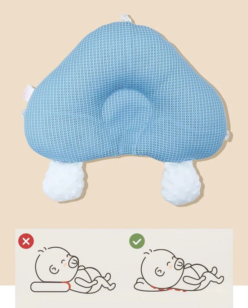 Baby-Lagerungskissen mit Memory Foam – Für Kopf & Wirbelsäule -    Zorenza