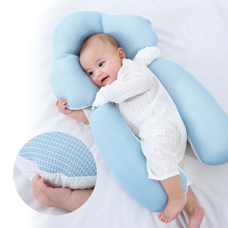 Baby-Lagerungskissen ergonomisch mit Memory Foam Zorenza