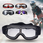 Motorradbrille Vintage mit einstellbarem Band -    Zorenza
