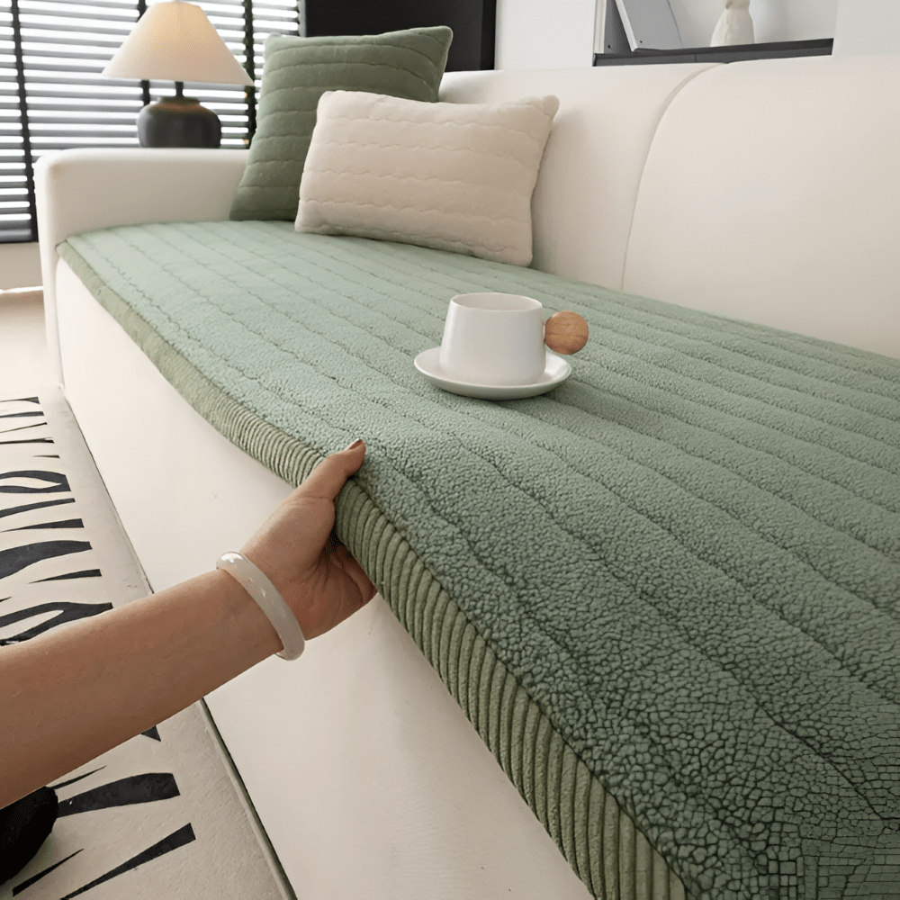 Sofaüberzug Polyester rutschfest – Schutz für Sofa -    Zorenza