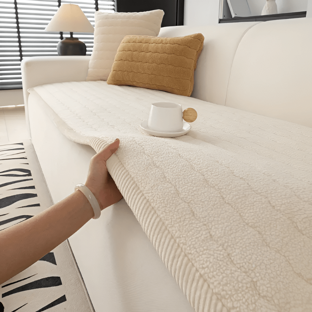 Sofaüberzug Polyester rutschfest – Schutz für Sofa -    Zorenza