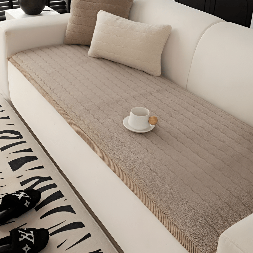 Sofaüberzug Polyester rutschfest – Schutz für Sofa -    Zorenza