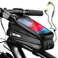 Fahrrad-Rahmentasche mit Handy-Fenster – Wasserdichtes Hardcase Zorenza