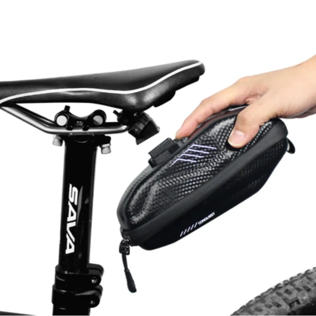 Fahrrad-Satteltasche Schnellverschluss – Wasserdichtes EVA-Hardcase | 1,5 L