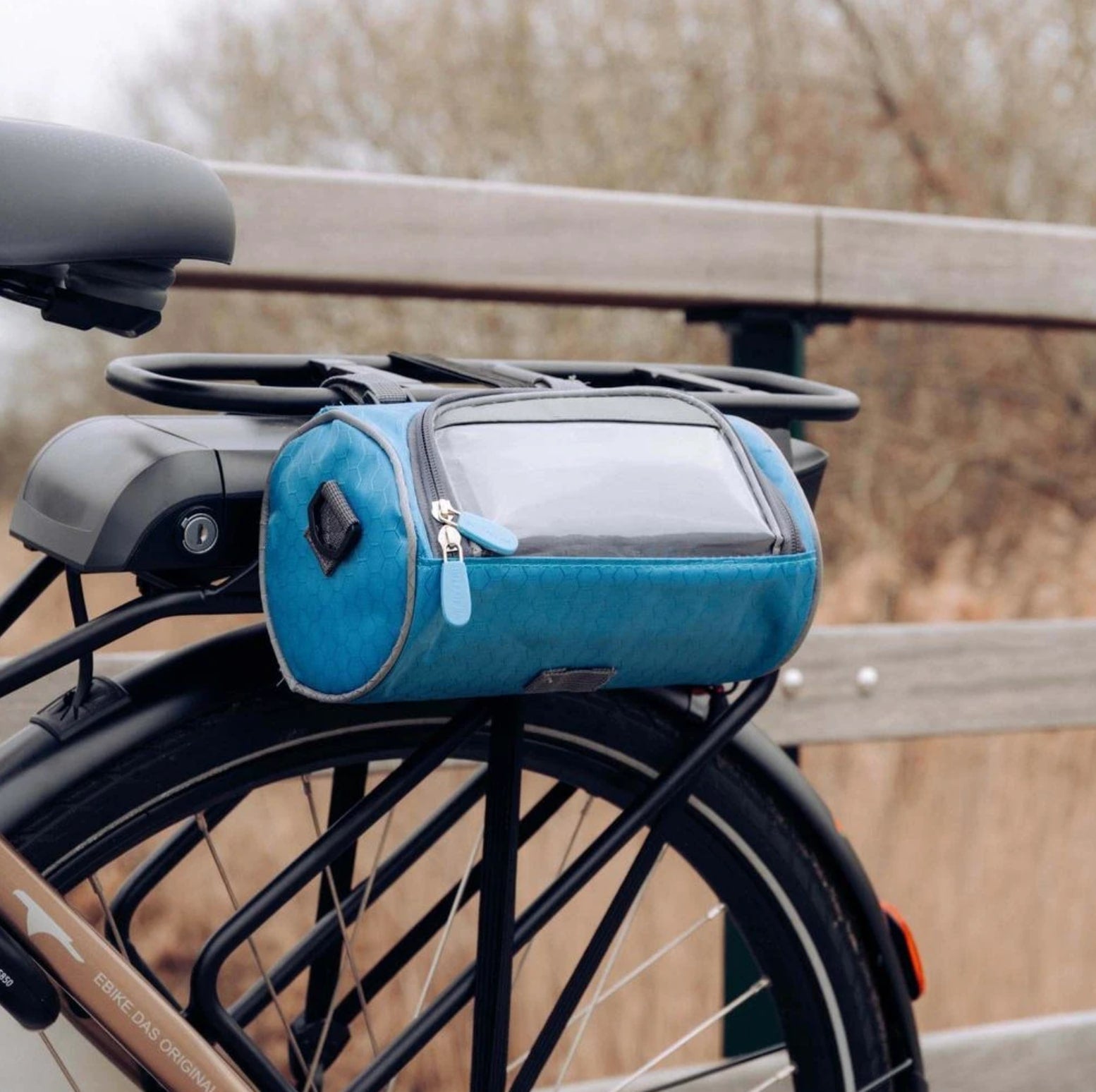 Fahrrad-Lenkertasche mit Touchscreen-Fenster -    Zorenza