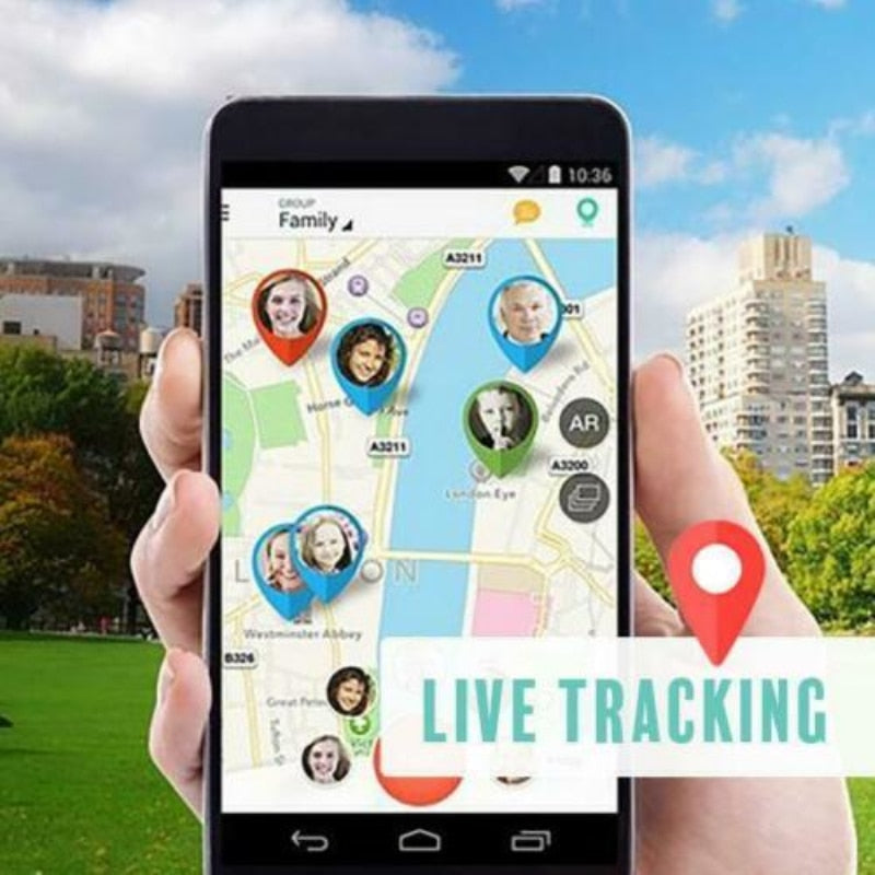 GPS Tracker mit SOS-Taste – Echtzeit-Ortung und Geozonen-Alarm -    Zorenza