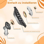 Stahlbürsten-Trimmerkopf – Unkraut direkt an der Wurzel entfernen Zorenza