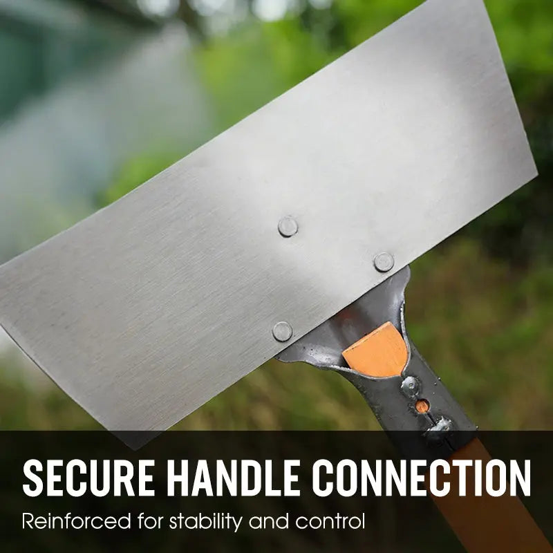 Gartenhacke & Schaber – Manganstahlklinge mit Holzstiel Zorenza