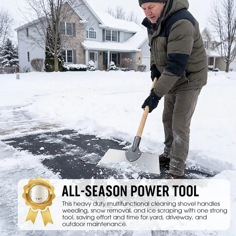 Gartenhacke & Schaber – Manganstahlklinge mit Holzstiel Zorenza