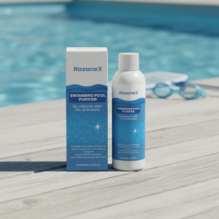 Schwimmbad-Klärmittel für kristallklares Poolwasser -    Zorenza