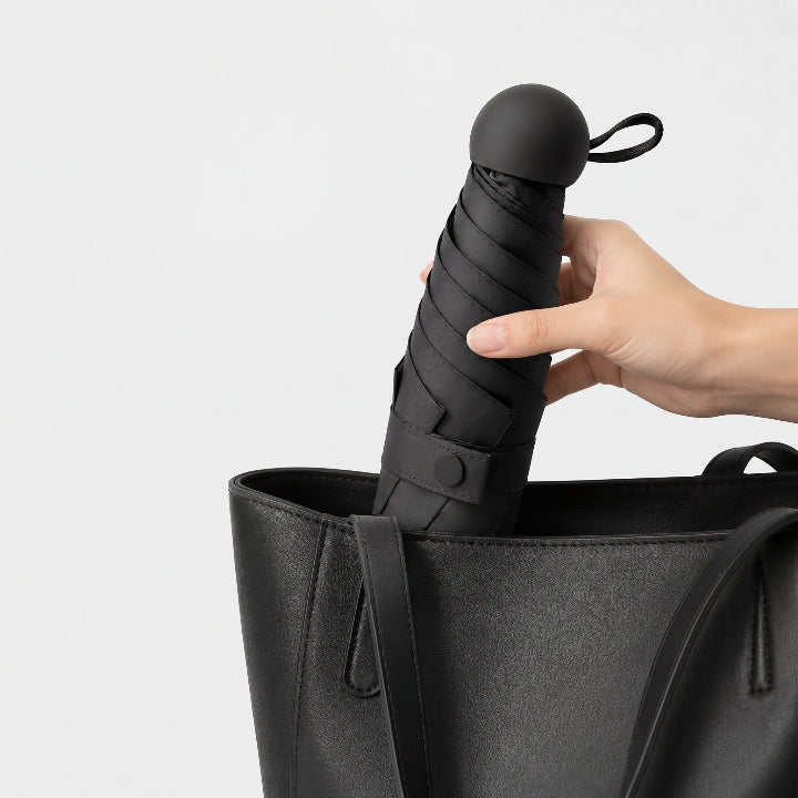 Kapsel-Taschenschirm mit UV-Schutz UPF50+ -    Zorenza