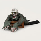 Kriechender Zombie, 115 cm, Leuchtaugen & Sound, Bewegungssensor -    Zorenza