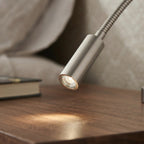 Verstellbare Wandleselampe mit Schwanenhals-Arm, 3 Lichtfarben (3000–6000 K) -    Zorenza