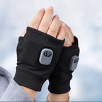 Beheizbare Handschuhe Halbfinger mit 360° Wärme -    Zorenza