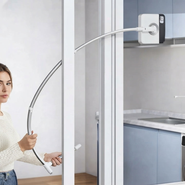 Magnetischer Fensterreiniger für innen und außen — kein Hinauslehnen, kein Fenster öffnen -    Zorenza