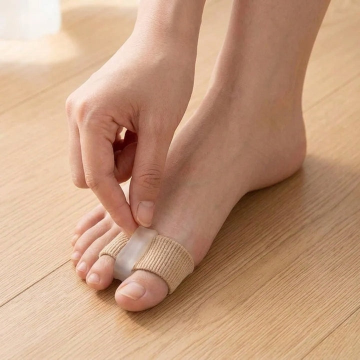 Zehenausrichter aus Silikon – Sanfte Entlastung bei Hallux & überlappenden Zehen -    Zorenza