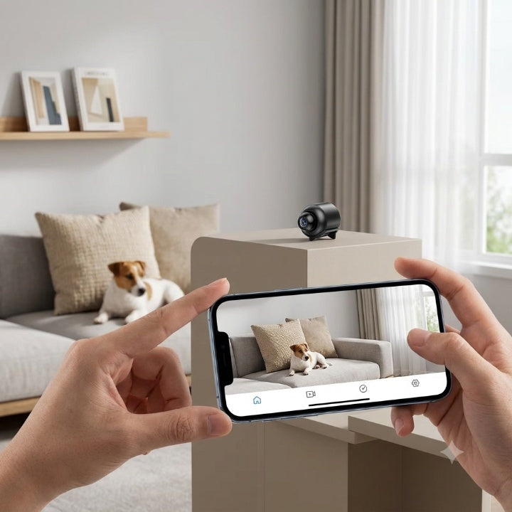 Mini Überwachungskamera WiFi mit Nachtsicht -    Zorenza