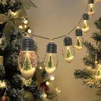 LED-Lichterkette Weihnachtsfiguren – Glühbirnen-Design -    Zorenza
