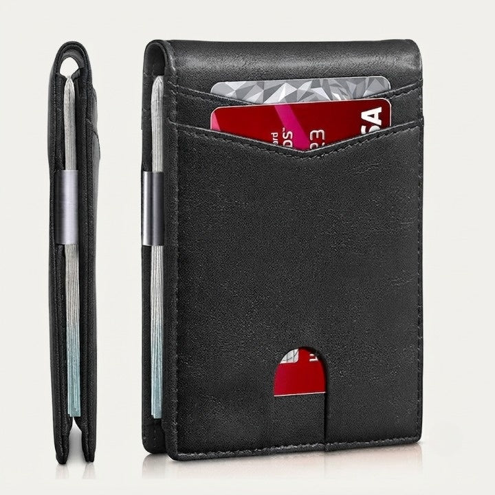 Slim-Wallet mit RFID-Schutz und Geldclip -    Zorenza